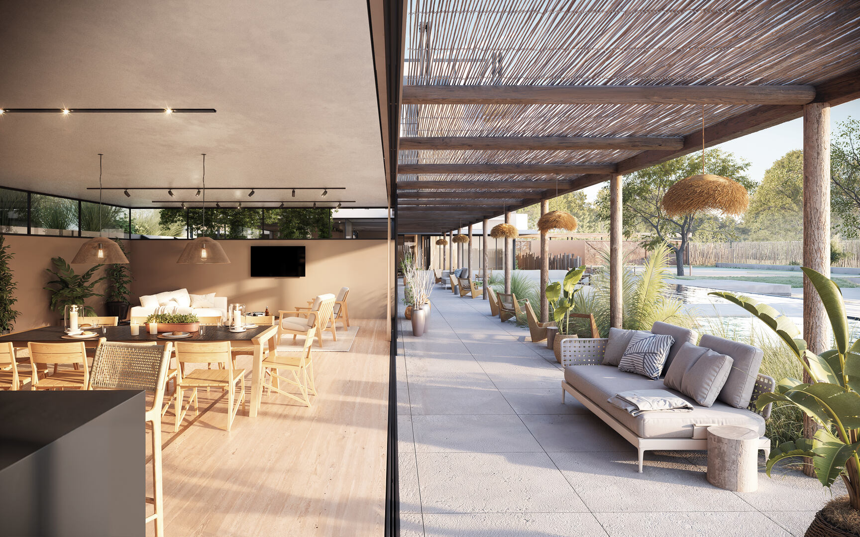 Primera imagen de las amenidades