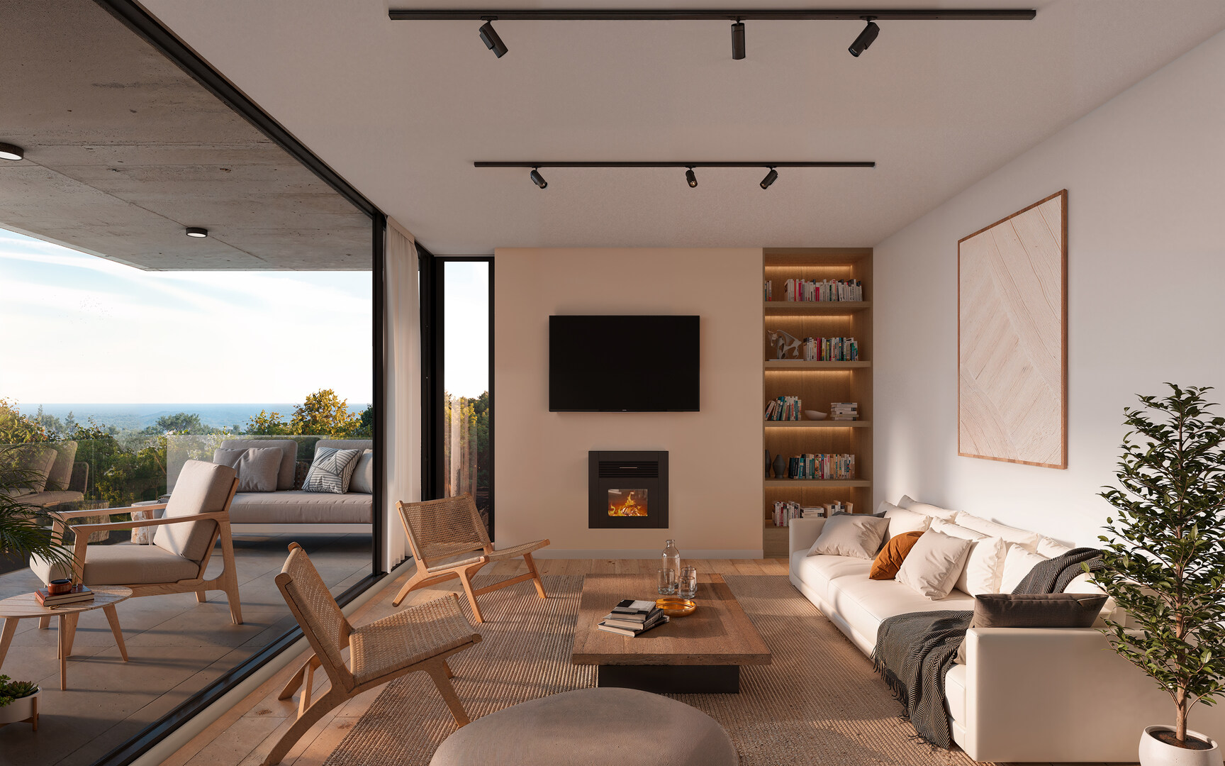 Foto terraza interior